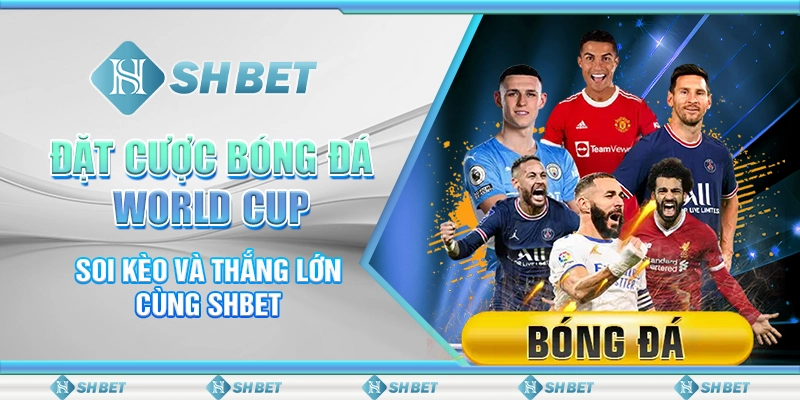 Đặt Cược Bóng Đá World Cup - Soi Kèo Và Thắng Lớn Cùng SHBET